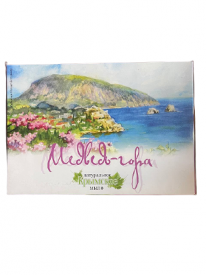 Набор крымского мыла Медведь-гора Акварели Крыма, 4 шт. по 50 г