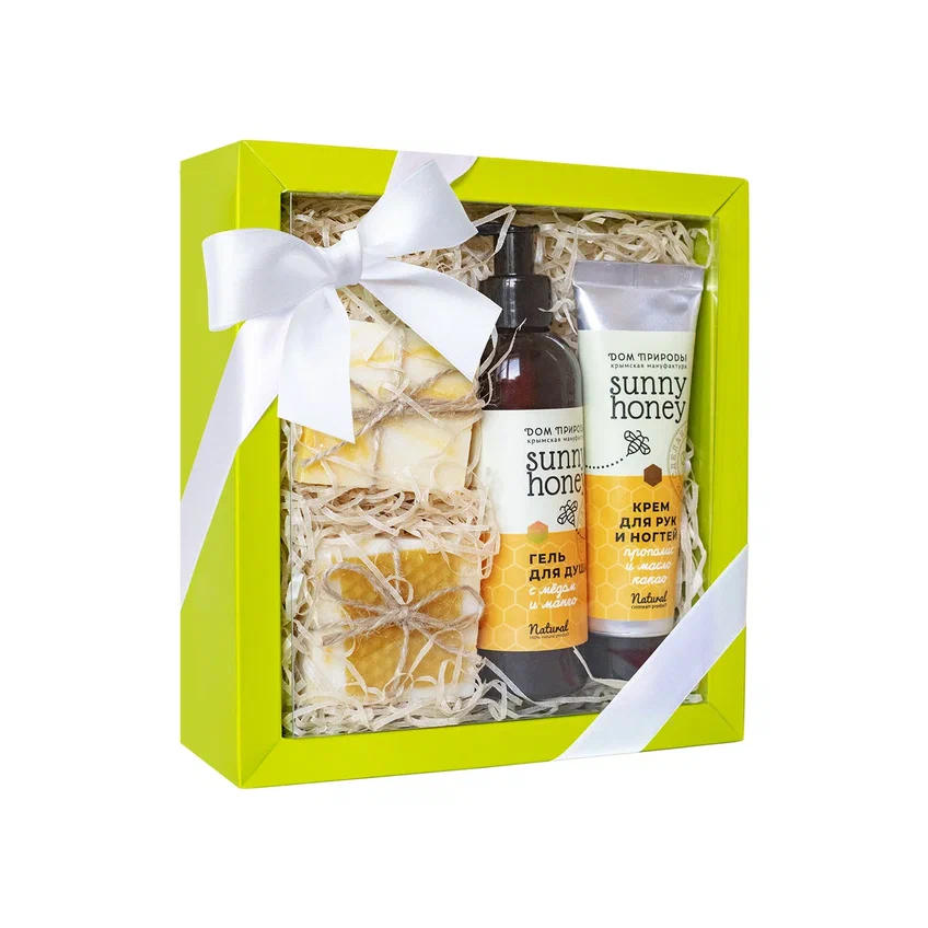 ПОДАРОЧНЫЙ НАБОР КОСМЕТИКИ ДЛЯ УХОДА ЗА ТЕЛОМ SUNNY HONEY