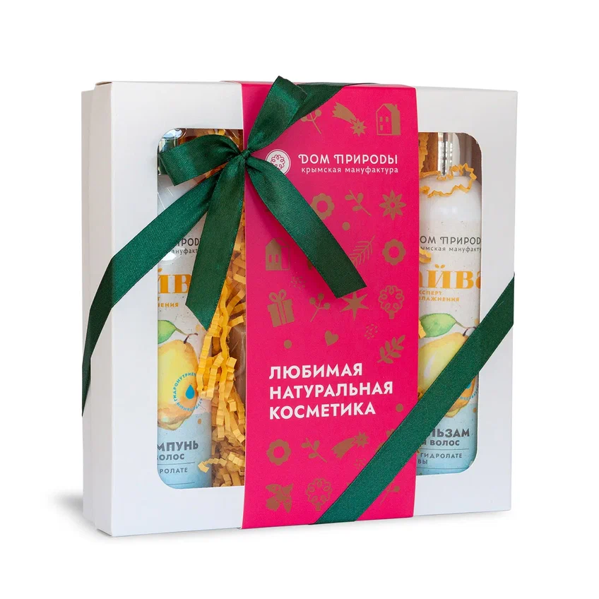 ПОДАРОЧНЫЙ НАБОР КОСМЕТИКИ ДЛЯ УХОДА ЗА ВОЛОСАМИ АЙВА