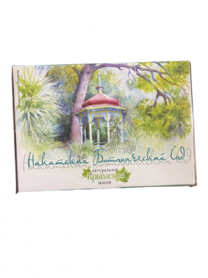 Набор крымского мыла Акварели Крыма Никитский сад, 4 шт. по 50 г