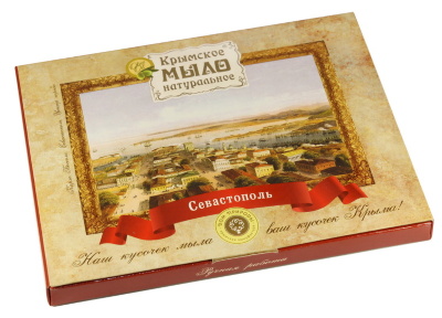  Набор крымского мыла Севастополь Картины К. Боссоли, 4 шт. по 50 г