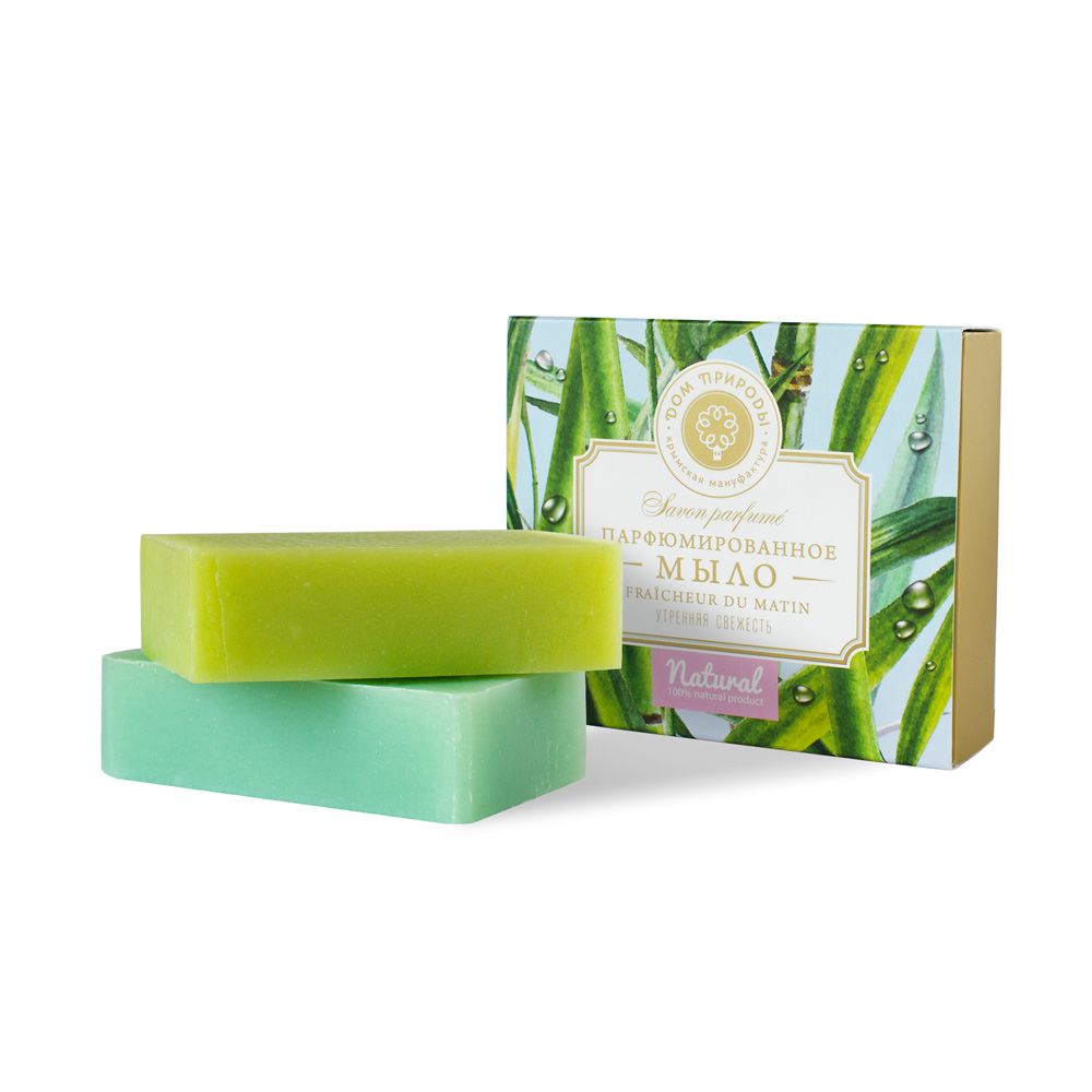 НАБОР ПАРФЮМИРОВАННОГО МЫЛА УТРЕННЯЯ СВЕЖЕСТЬ