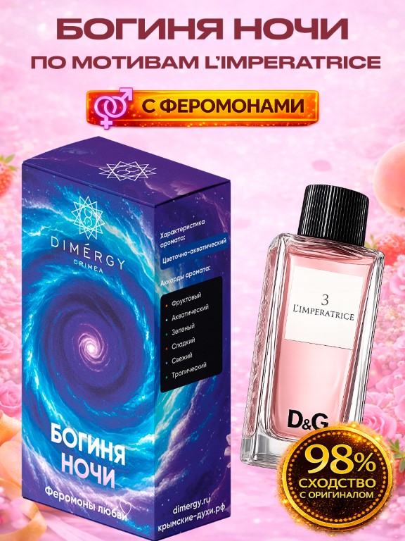 Духи БОГИНЯ НОЧИ L’Imperatrice