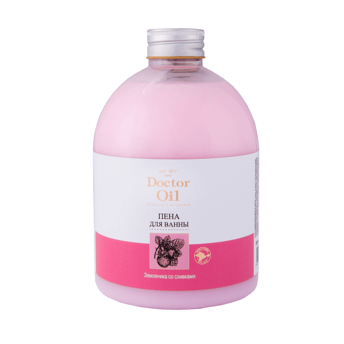 Пена для ванны "Земляника со сливками"