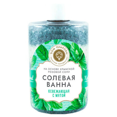 СОЛЕВАЯ ВАННА ОСВЕЖАЮЩАЯ С МЯТОЙ