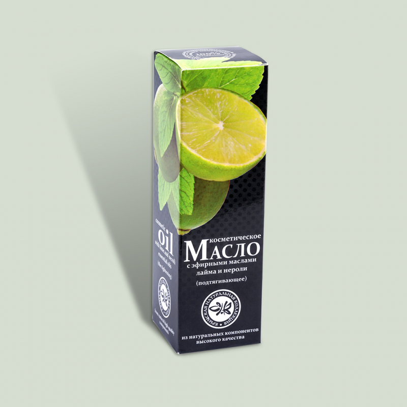 Масло косметическое Подтягивающее Crimean SPA Collection с эфирными маслами лайма и нероли