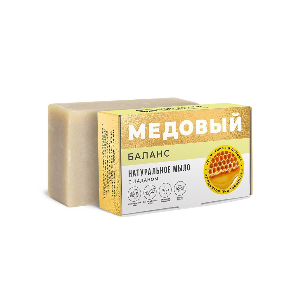 МЫЛО БАЛАНС С ЛАДАНОМ МКЛ, 100Г