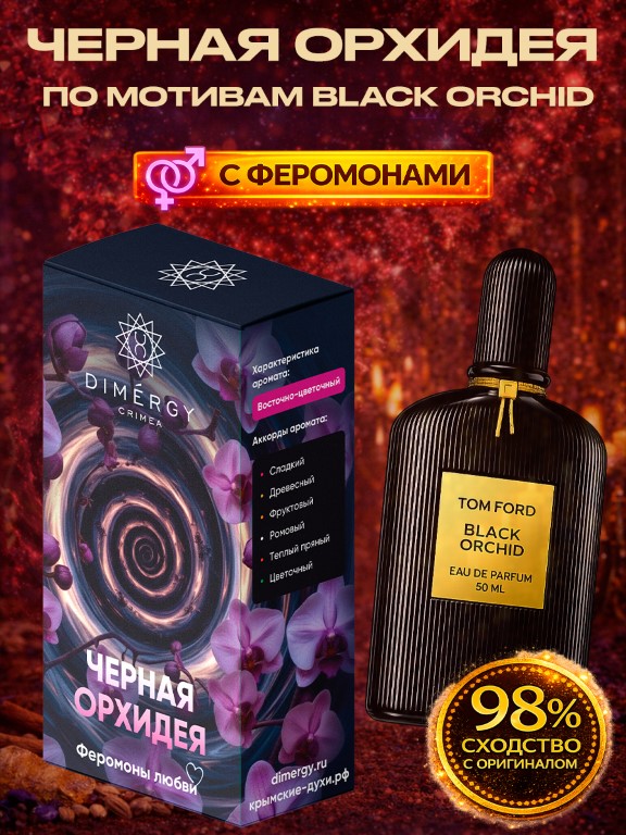 Духи ЧЕРНАЯ ОРХИДЕЯ по мотивам Black Orchid