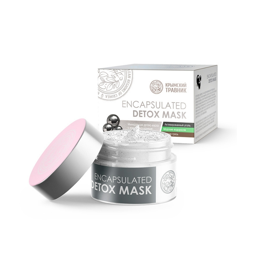 ENCAPSULATED DETOX MASK Минеральная детокс-маска с инкапсулированным древесным углем