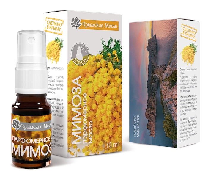 Парфюмерное масло «Мимоза» 10 мл
