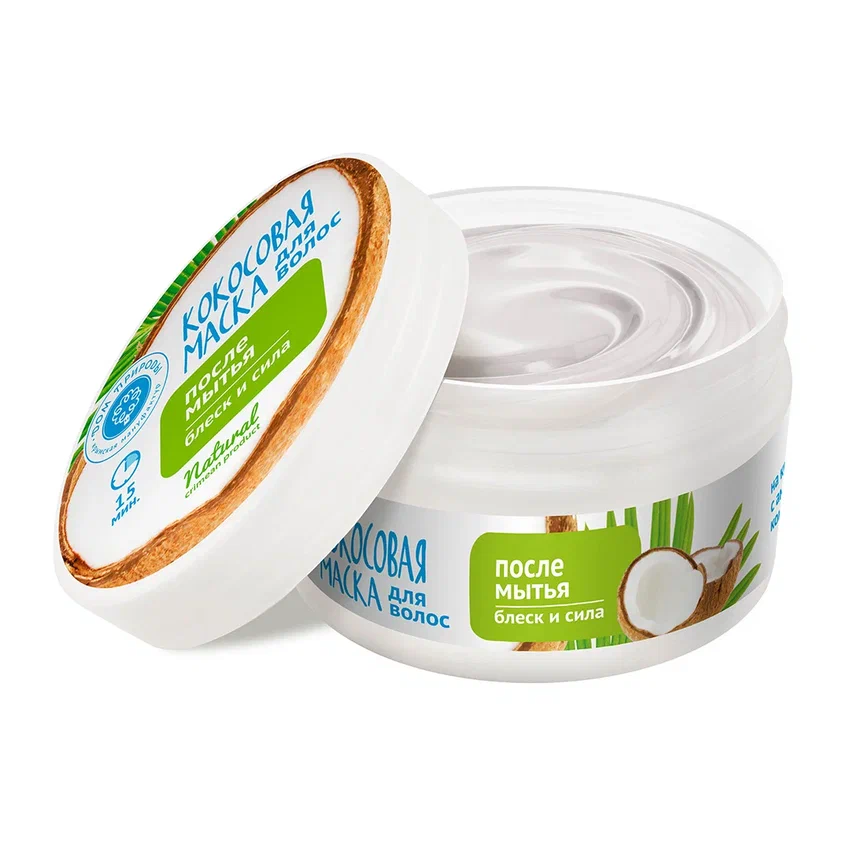 МАСКА ПОСЛЕ МЫТЬЯ ВОЛОС «КОКОСОВАЯ»