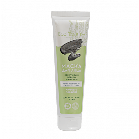 Маска для лица на основе Сакской грязи «Лифтинг эфект» 150 гр. ТМ Эко Таврида