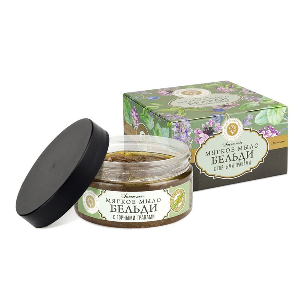 МЯГКОЕ МЫЛО БЕЛЬДИ С ГОРНЫМИ ТРАВАМИ