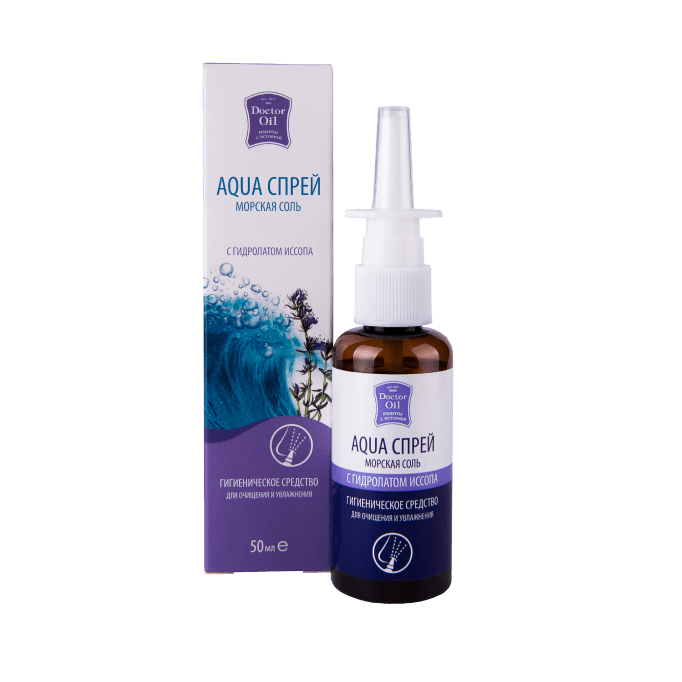 AQUA-спрей с гидролатом иссопа