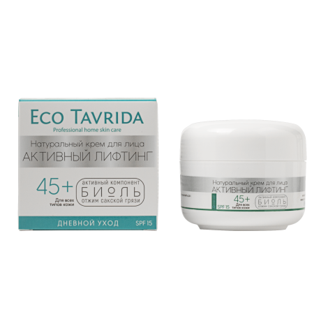Крем Биоль «Активный лифтинг» 45 + дневной уход для всех типов кожи 30 мл SPF 15