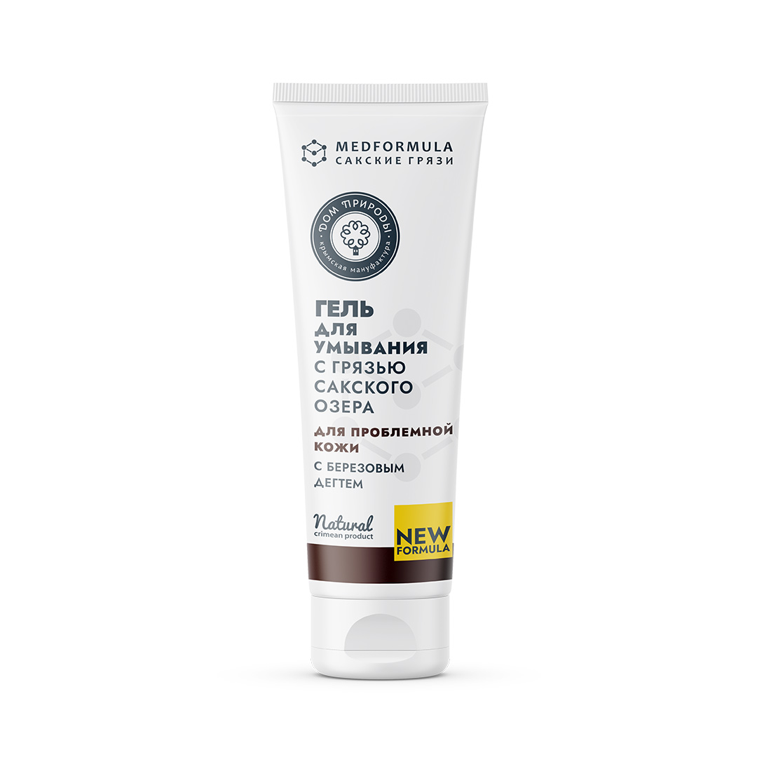 ГЕЛЬ ДЛЯ УМЫВАНИЯ С ГРЯЗЬЮ САКСКОГО ОЗЕРА ДЛЯ ПРОБЛЕМНОЙ КОЖИ