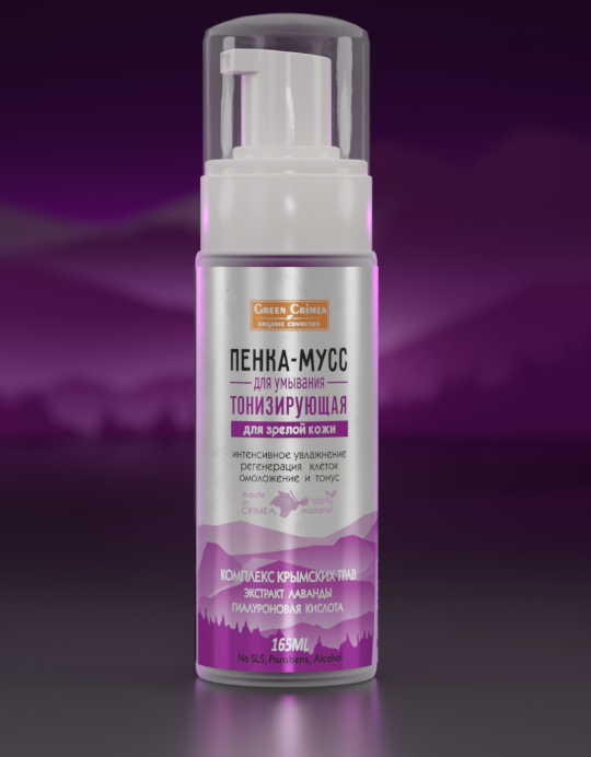 Пенка-мусс Тонизирующая для зрелой кожи