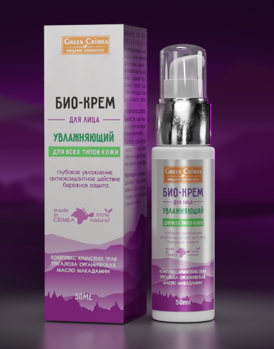 Био-крем для всех типов кожи Увлажняющий