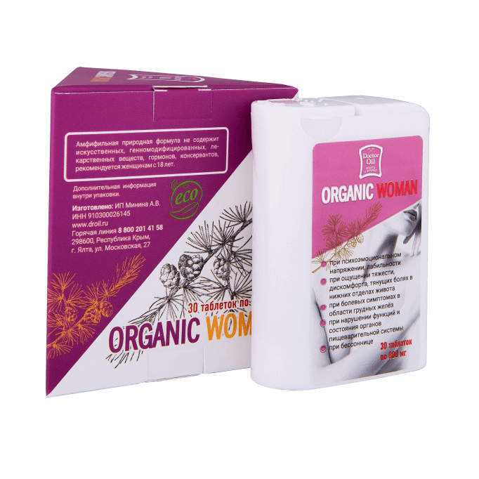 Таблетки Organic Woman