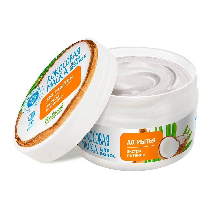 МАСКА ДО МЫТЬЯ ВОЛОС «КОКОСОВАЯ»