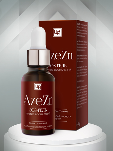 SOS-ГЕЛЬ ПРОТИВ ВОСПАЛЕНИЙ «AZEZN»
