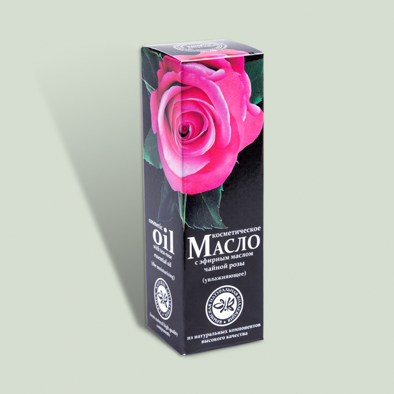 Масло косметическое Увлажняющее Crimean SPA Collection с эфирным маслом розы