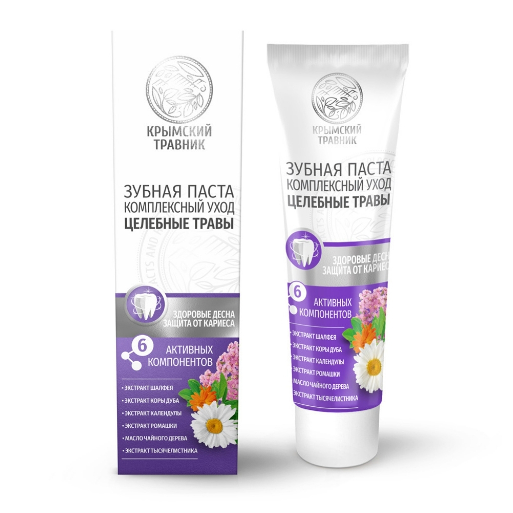 Зубная паста Целебные травы