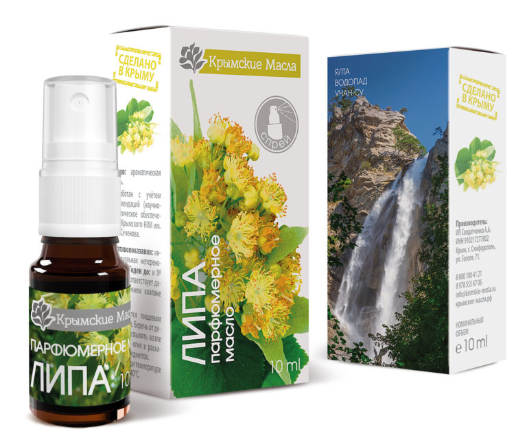 Парфюмерное масло «Липа» 10 мл