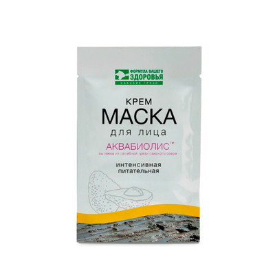 Маска для лица АКВАБИОЛИС крем-маска интенсивная питательная