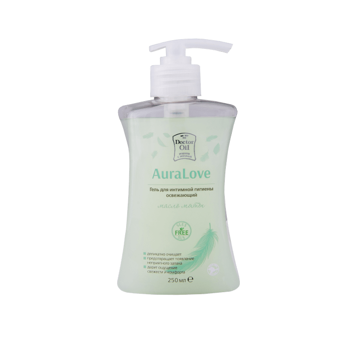 Гель для интимной гигиены с мятой "AuraLove"
