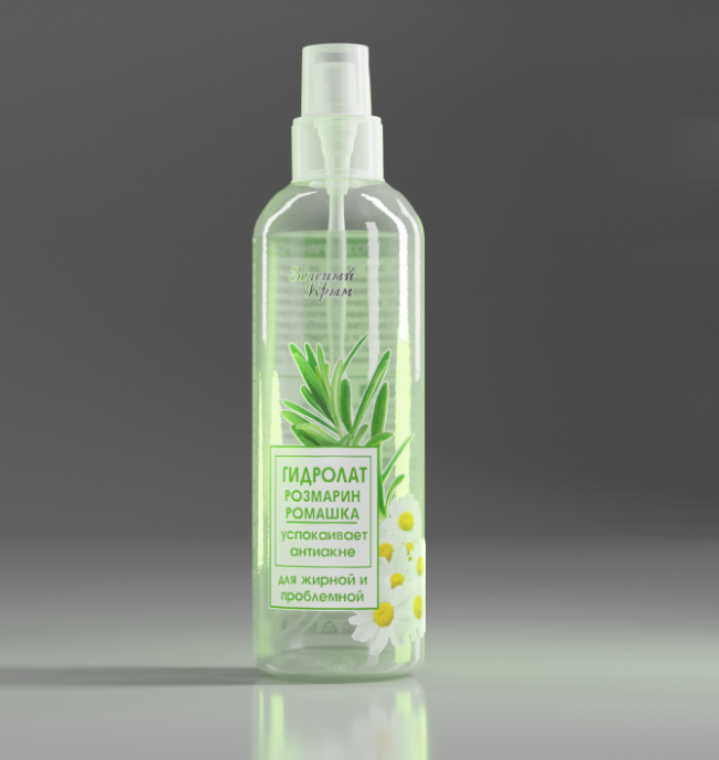 Гидролат Розмарин-ромашка для лица и волос