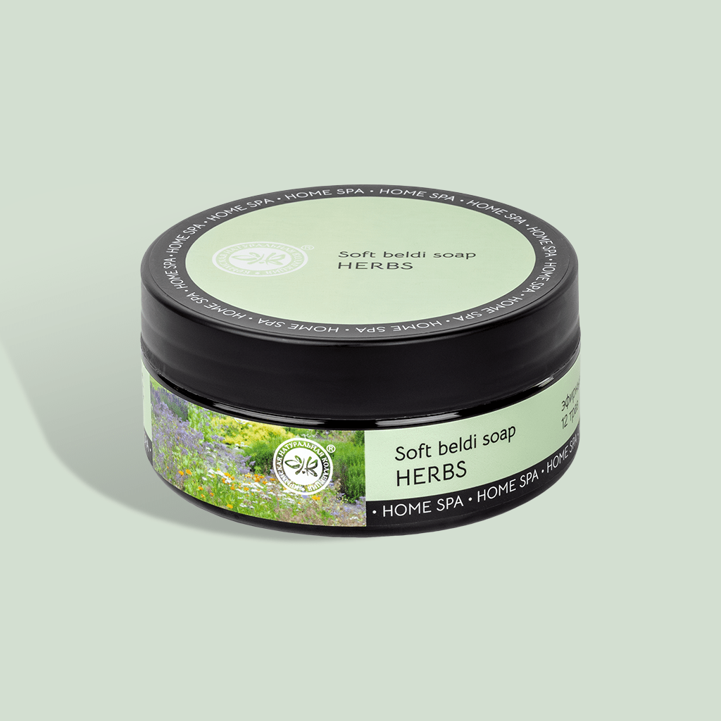 Мягкое мыло бельди Травы HOME SPA