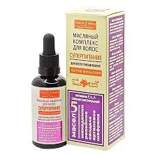 Масляный комплекс 5 масел Суперпитание для волос