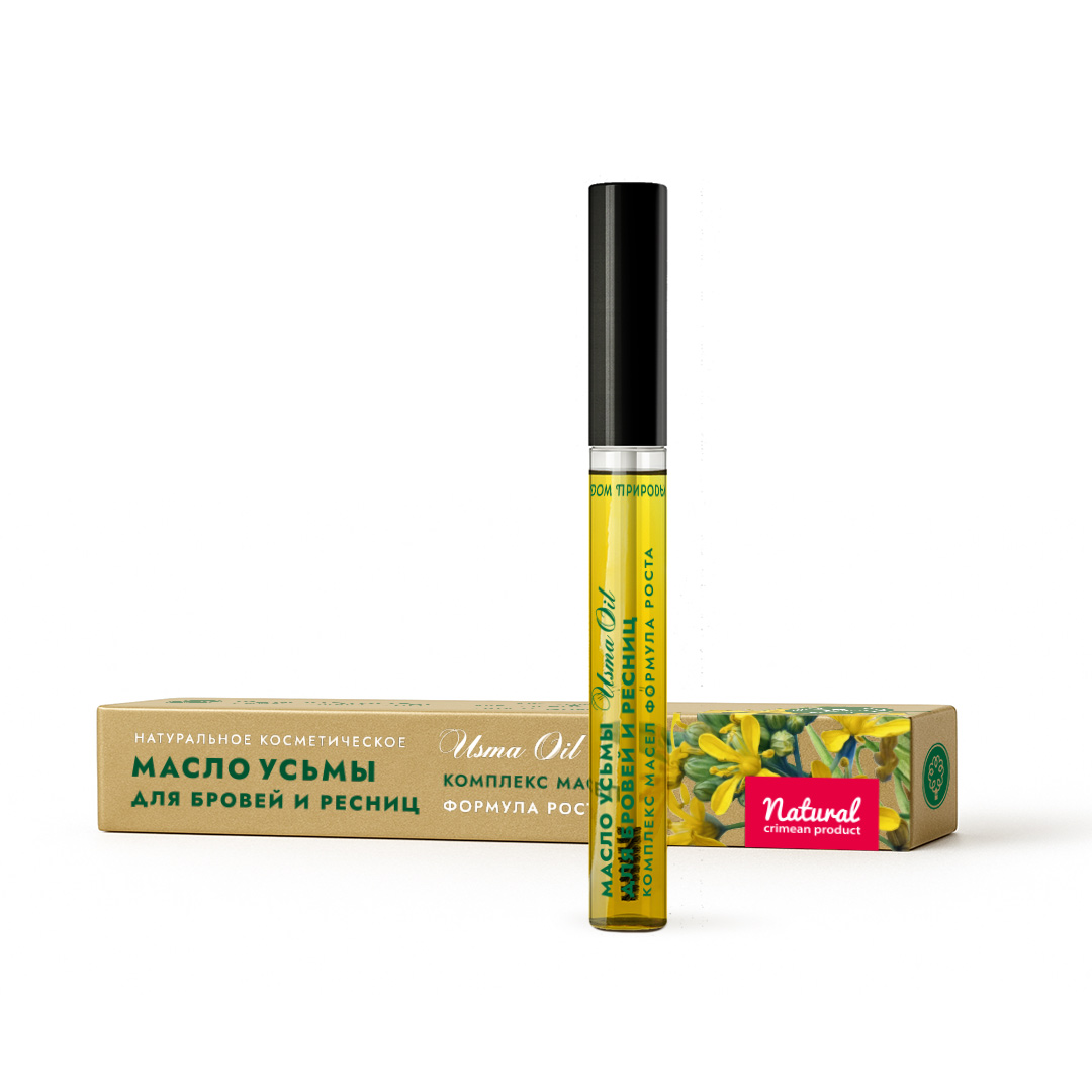 МАСЛО ДЛЯ БРОВЕЙ И РЕСНИЦ УХАЖИВАЮЩЕЕ С МАСЛОМ УСЬМЫ «ФОРМУЛА РОСТА»