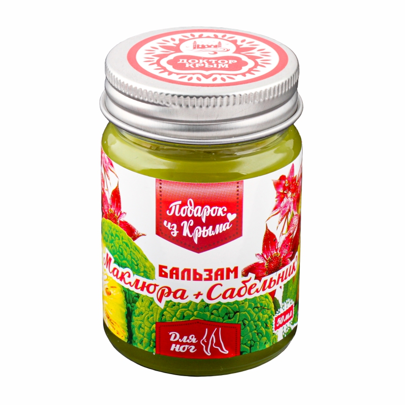 Бальзам «Доктор Крым» маклюра и сабельник