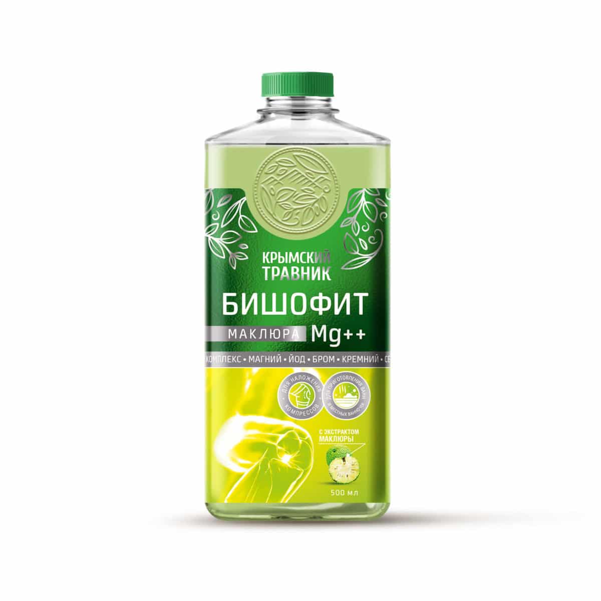 Бишофит МАКЛЮРА Mg ++ (раствор) 500 мл