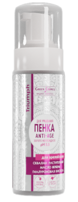 Пенка для умывания Triumph с коллоидным золотом Anti-Age для зрелой кожи