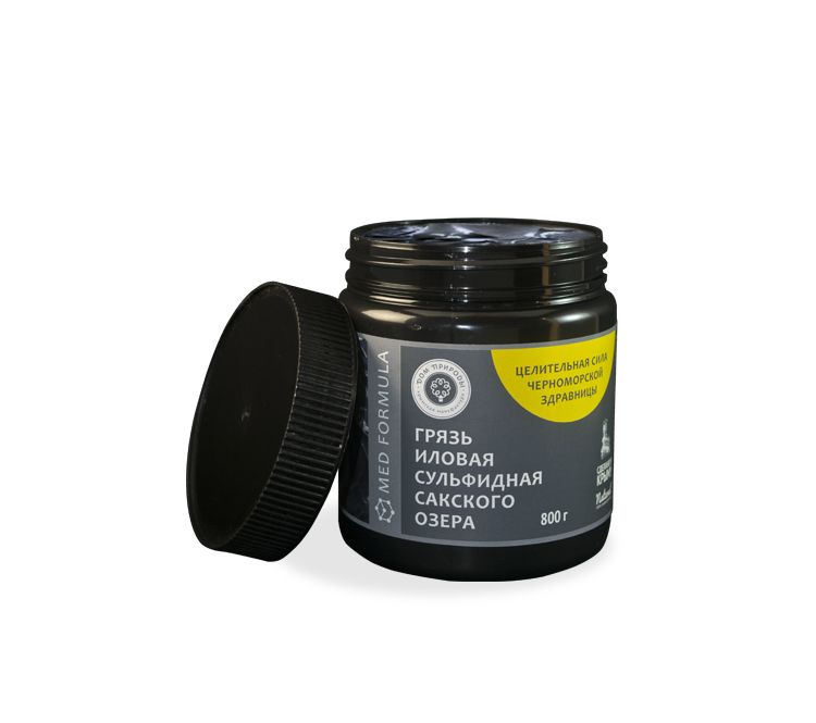 ГРЯЗЬ ИЛОВАЯ СУЛЬФИДНАЯ САКСКОГО ОЗЕРА 800 г.