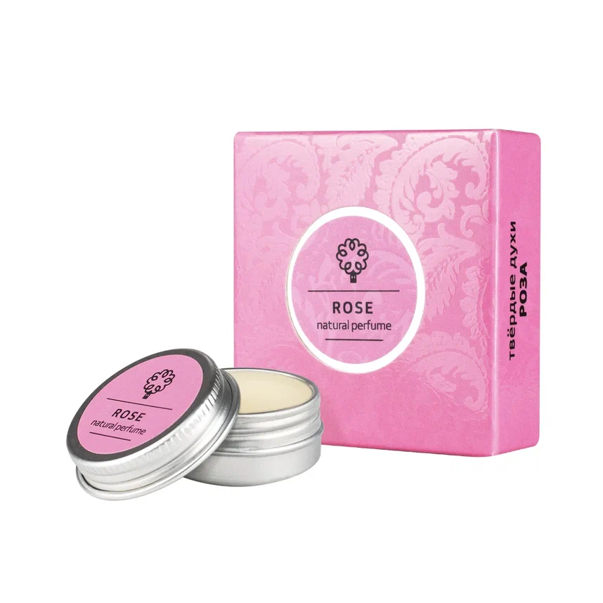 НАТУРАЛЬНЫЕ ТВЕРДЫЕ ДУХИ «РОЗА»