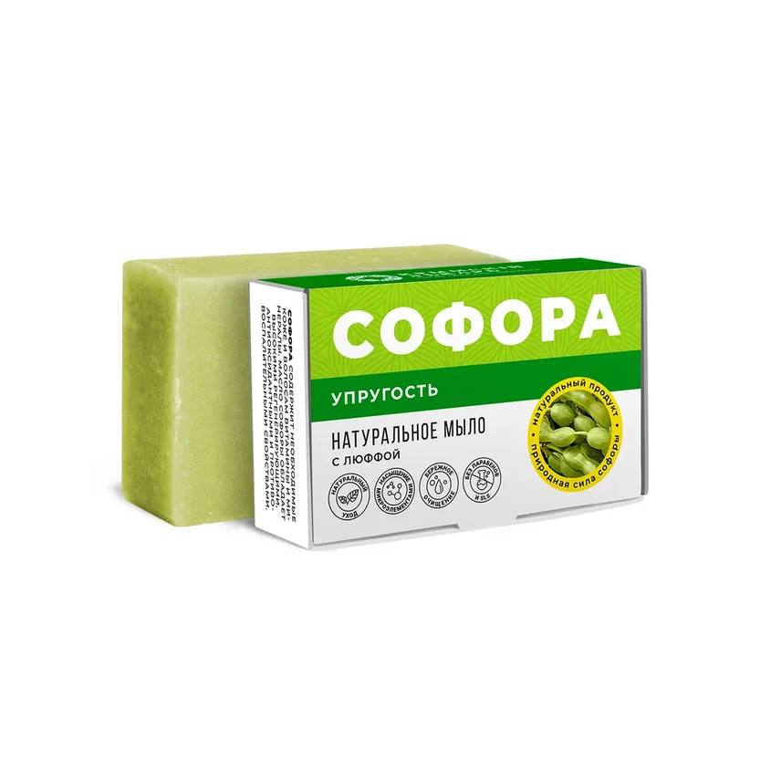 МЫЛО УПРУГОСТЬ С СОФОРОЙ И ЛЮФФОЙ