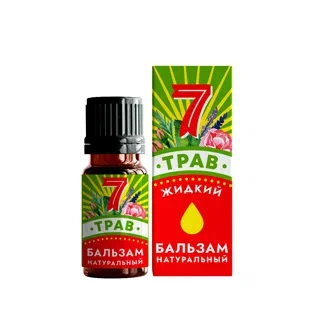НАТУРАЛЬНЫЙ КРЫМСКИЙ БАЛЬЗАМ 7 ТРАВ ЖИДКИЙ