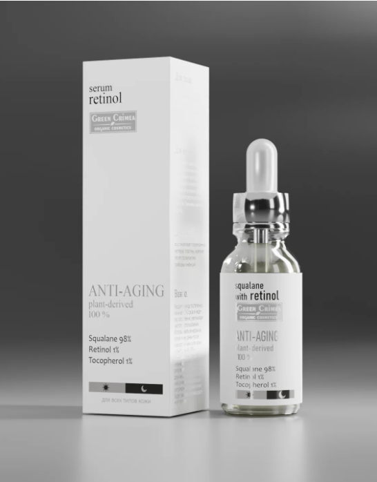 Сквалан с ретинолом Anti-Aging (вит.А) и токоферолом (вит.Е)