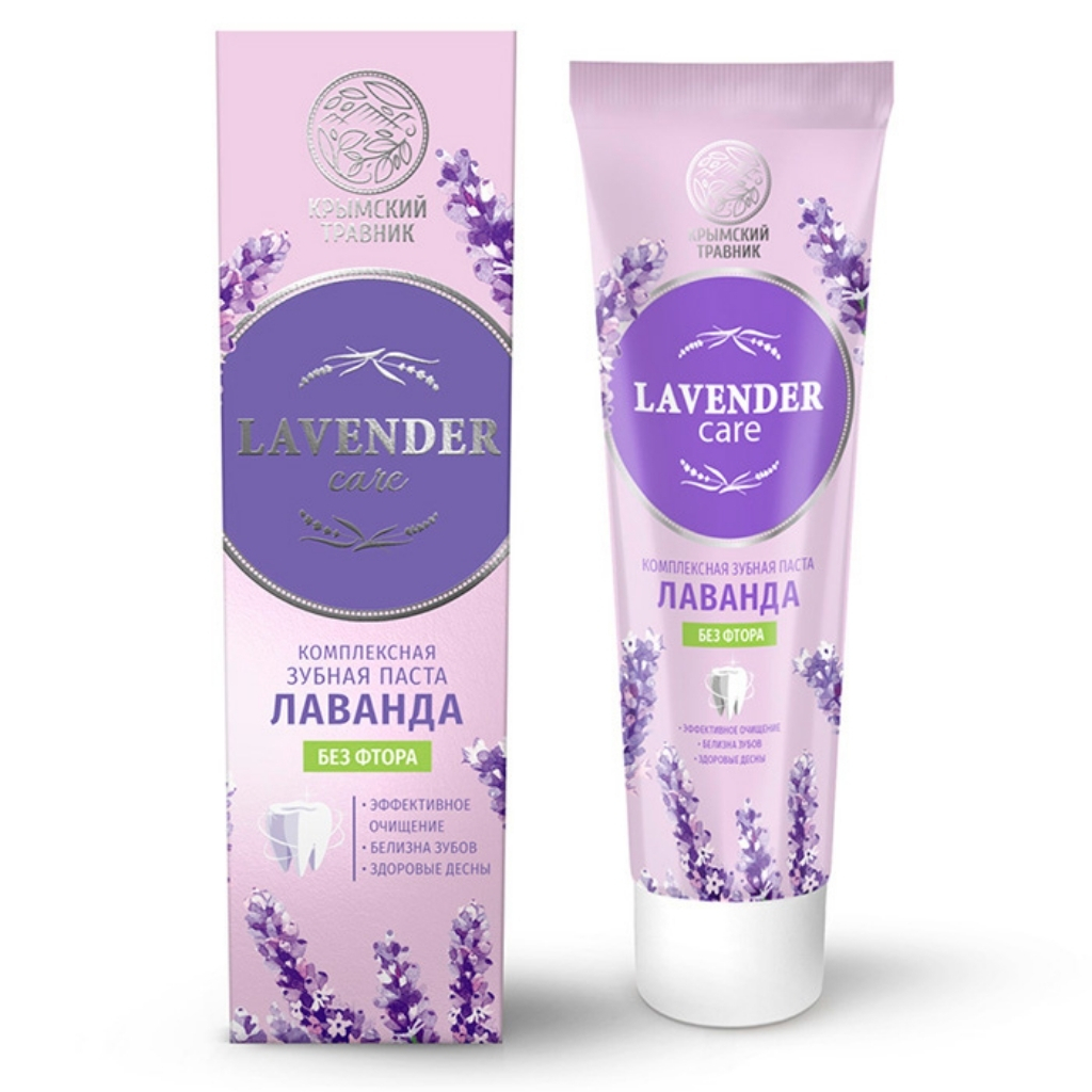 Зубная паста «Лаванда» с зеленым чаем