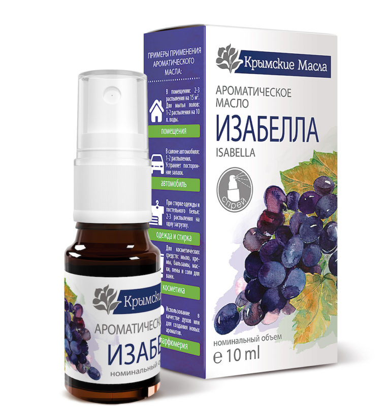 Ароматическое масло «Изабелла» 10 мл 