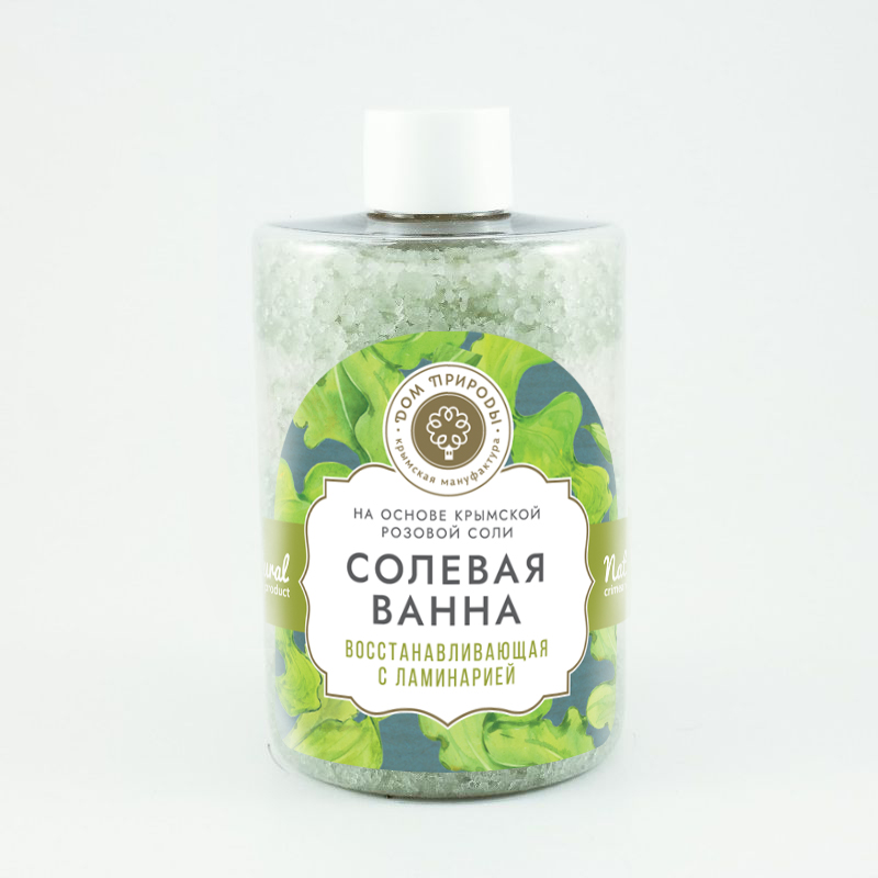 СОЛЕВАЯ ВАННА ВОССТАНАВЛИВАЮЩАЯ С ЛАМИНАРИЕЙ
