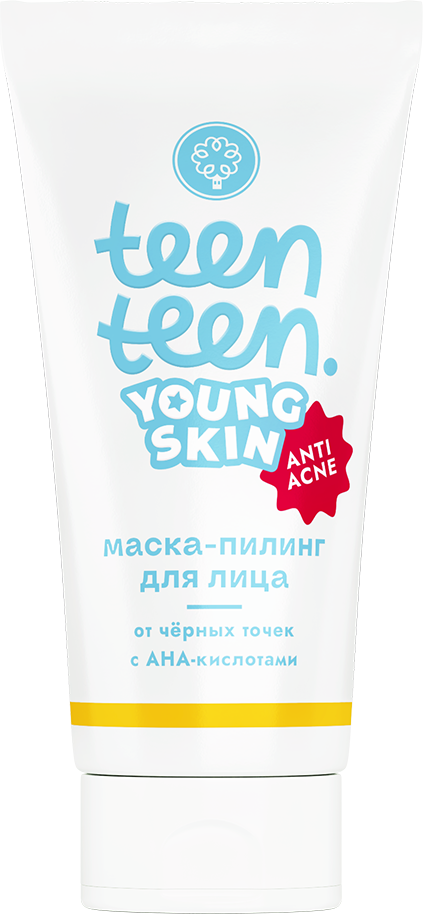 МАСКА-ПИЛИНГ ДЛЯ ЛИЦА ОТ ЧЁРНЫХ ТОЧЕК С AHAКИСЛОТАМИ