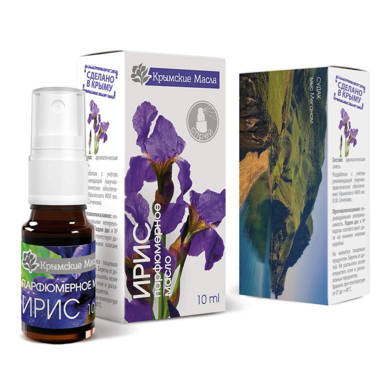 Парфюмерное масло «Ирис» 10 мл