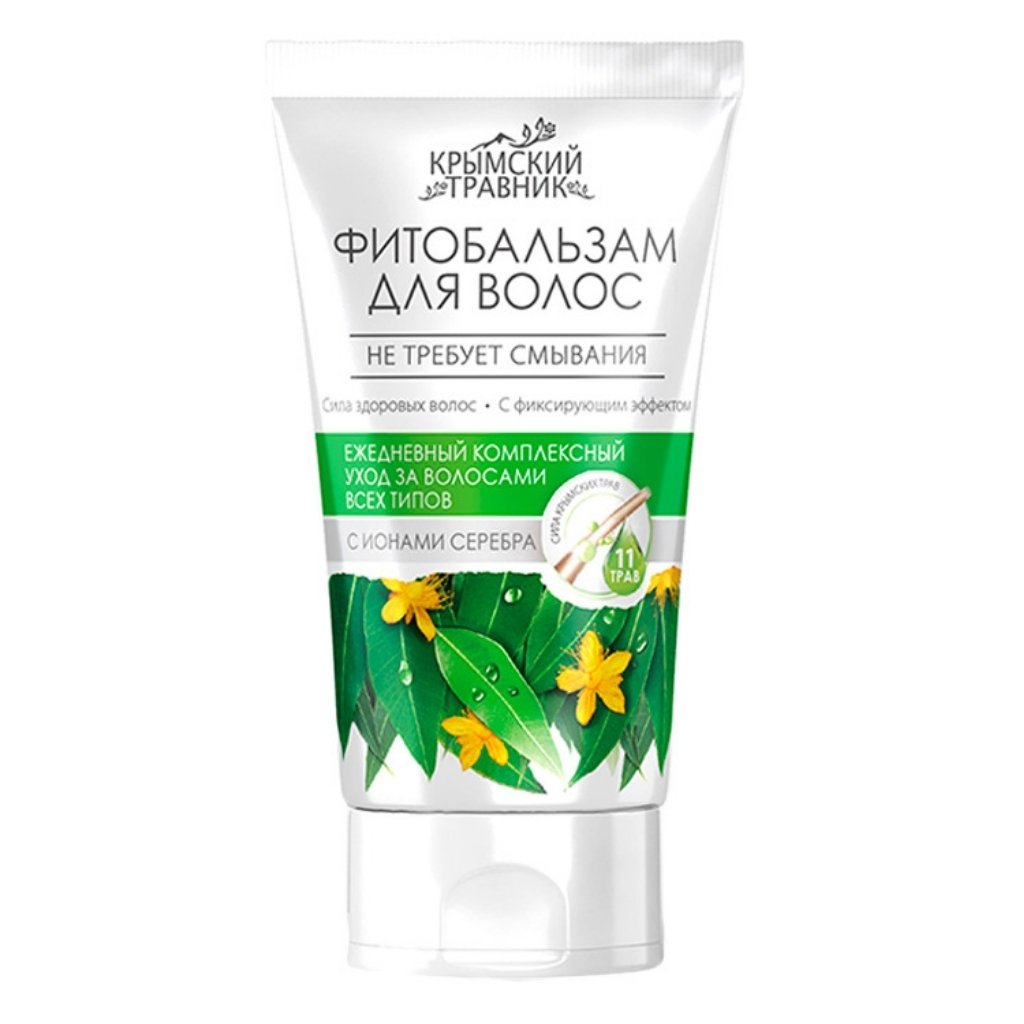 Фитобальзам комплексный уход за волосами всех типов с ионами серебра