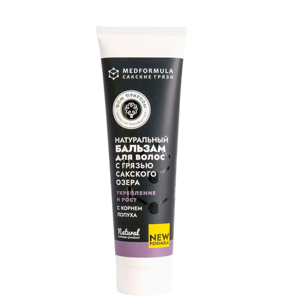 БАЛЬЗАМ ДЛЯ ВОЛОС С ГРЯЗЬЮ САКСКОГО ОЗЕРА «УКРЕПЛЕНИЕ И РОСТ»