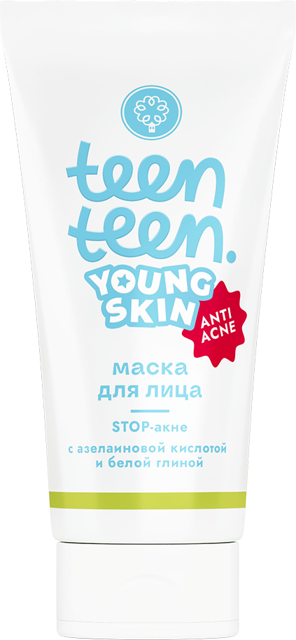 МАСКА ДЛЯ ЛИЦА STOP-АКНЕ С АЗЕЛАИНОВОЙ КИСЛОТОЙ И БЕЛОЙ ГЛИНОЙ